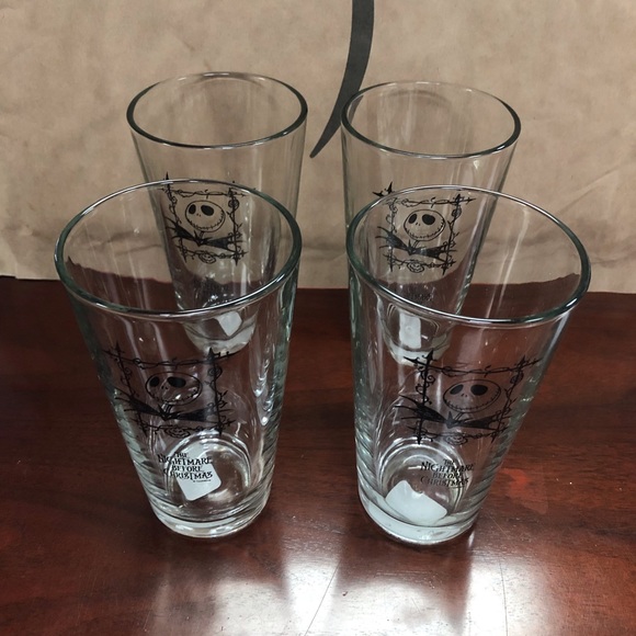 Nightmare before Christmas Jack drinking glasses. - Picture 2 of 3